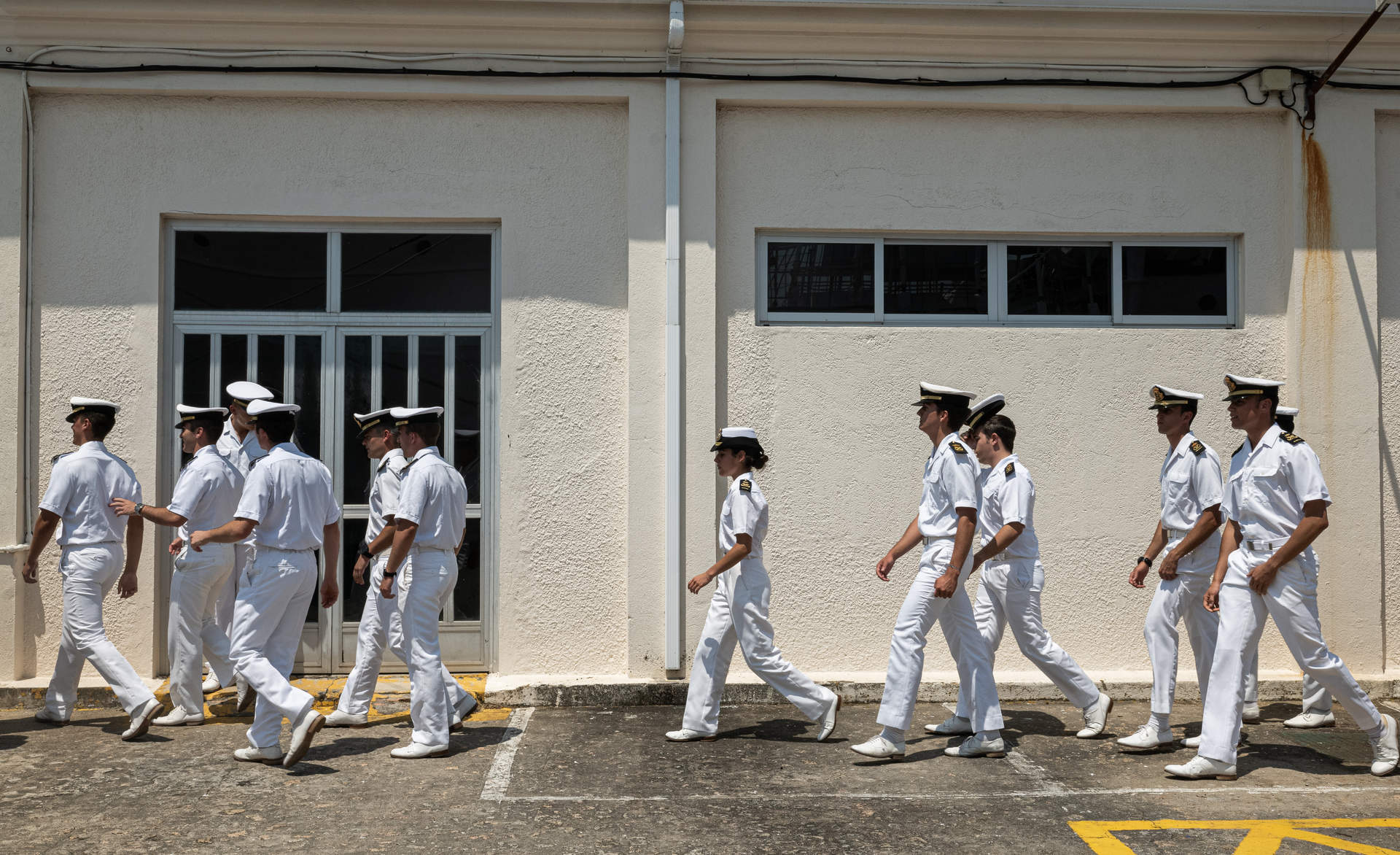 Escuela Naval Militar, en Marín (Foto: Gustavo de la Paz / Europa Press).