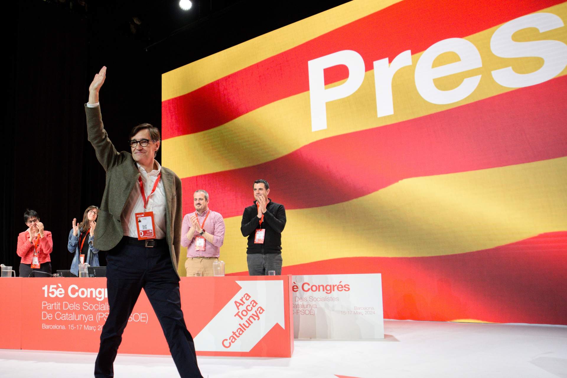 Salvador Illa, primer secretario del Partit dels Socialistes de Catalunya (PSC).